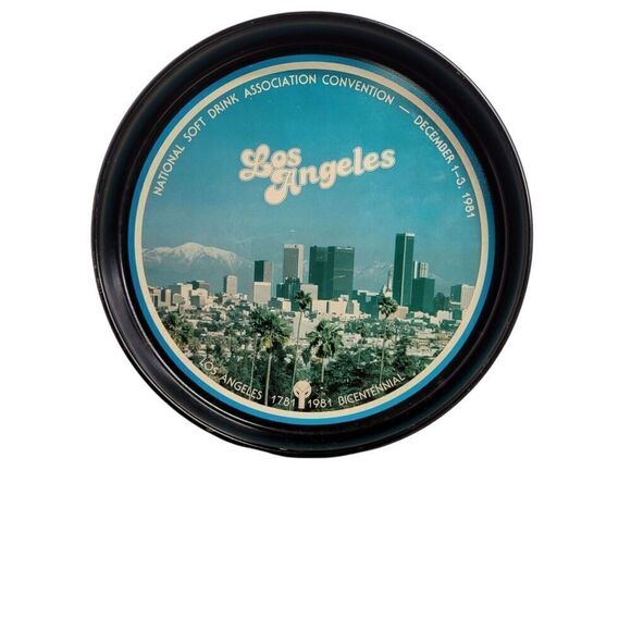 TIN LOS ANGELES COLLECTIBLE DECOR #A23 - Picture 2 of 5